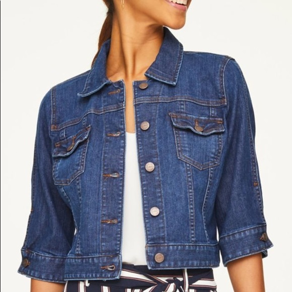 loft outlet denim jacket
